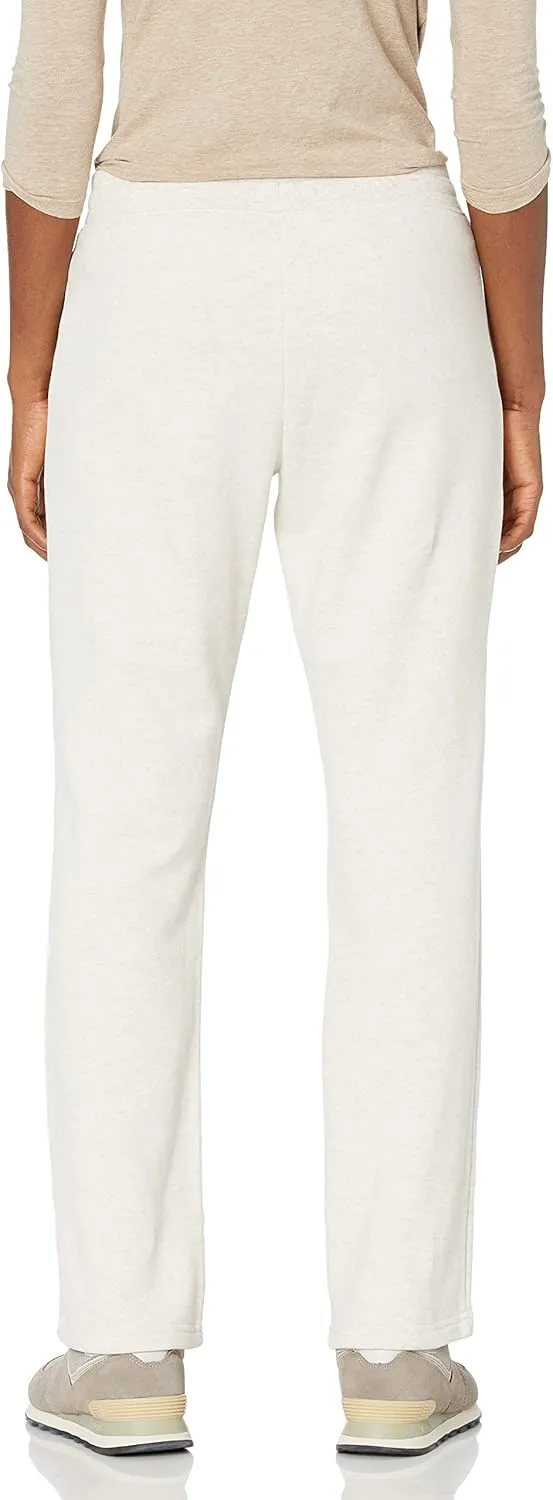 Amazon Essentials Straight Leg Sweatpants with Drawstring for Women, Fleece - (Available in Plus Size)