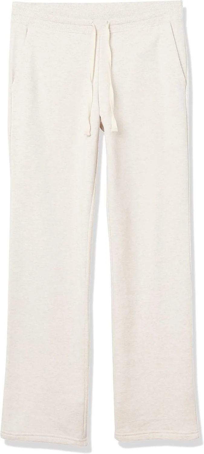 Amazon Essentials Straight Leg Sweatpants with Drawstring for Women, Fleece - (Available in Plus Size)