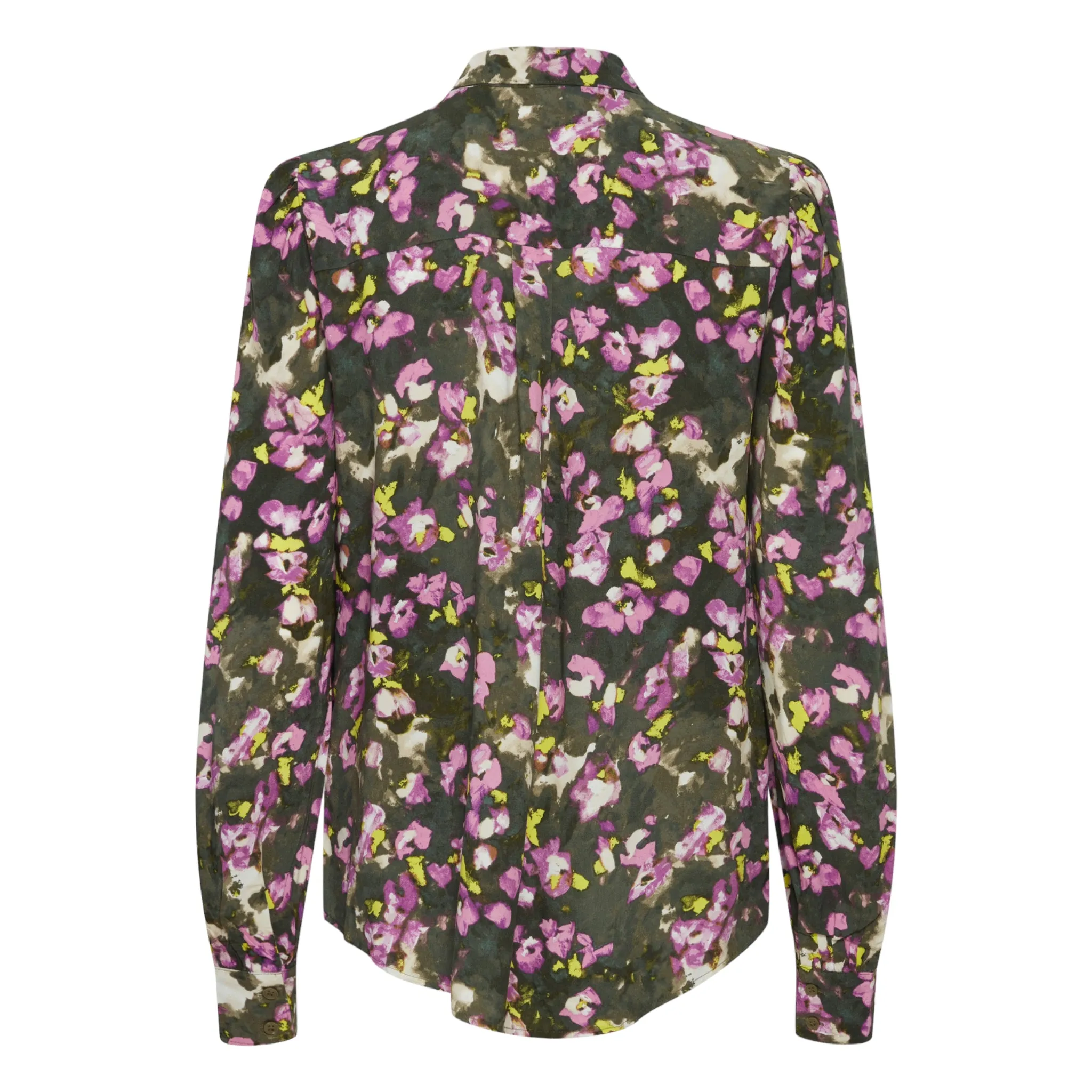 B Young Josa Puff Shirt Cyclamen Mix
