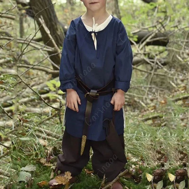 Children Cosplay Costumes for Viking Clothes