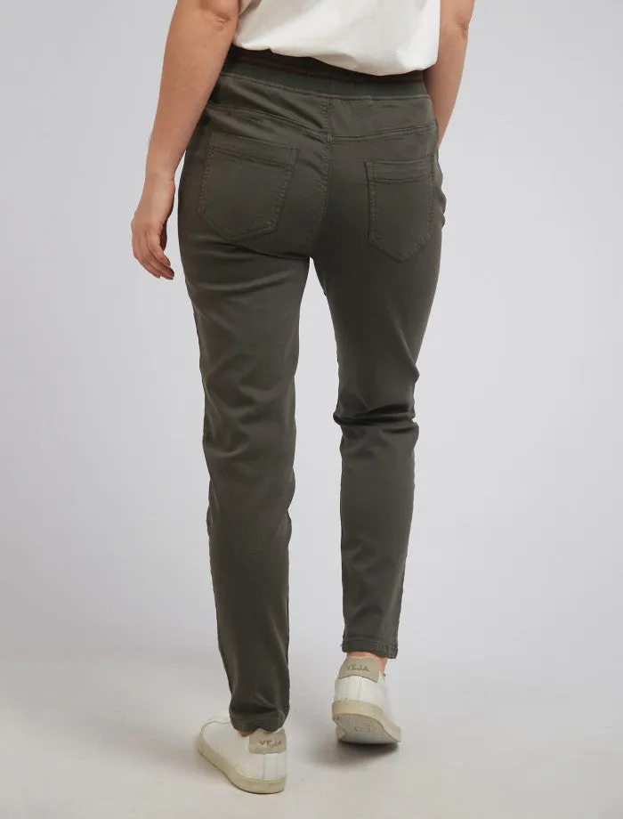 Foxwood Sylvia Jogger - Dark Khaki