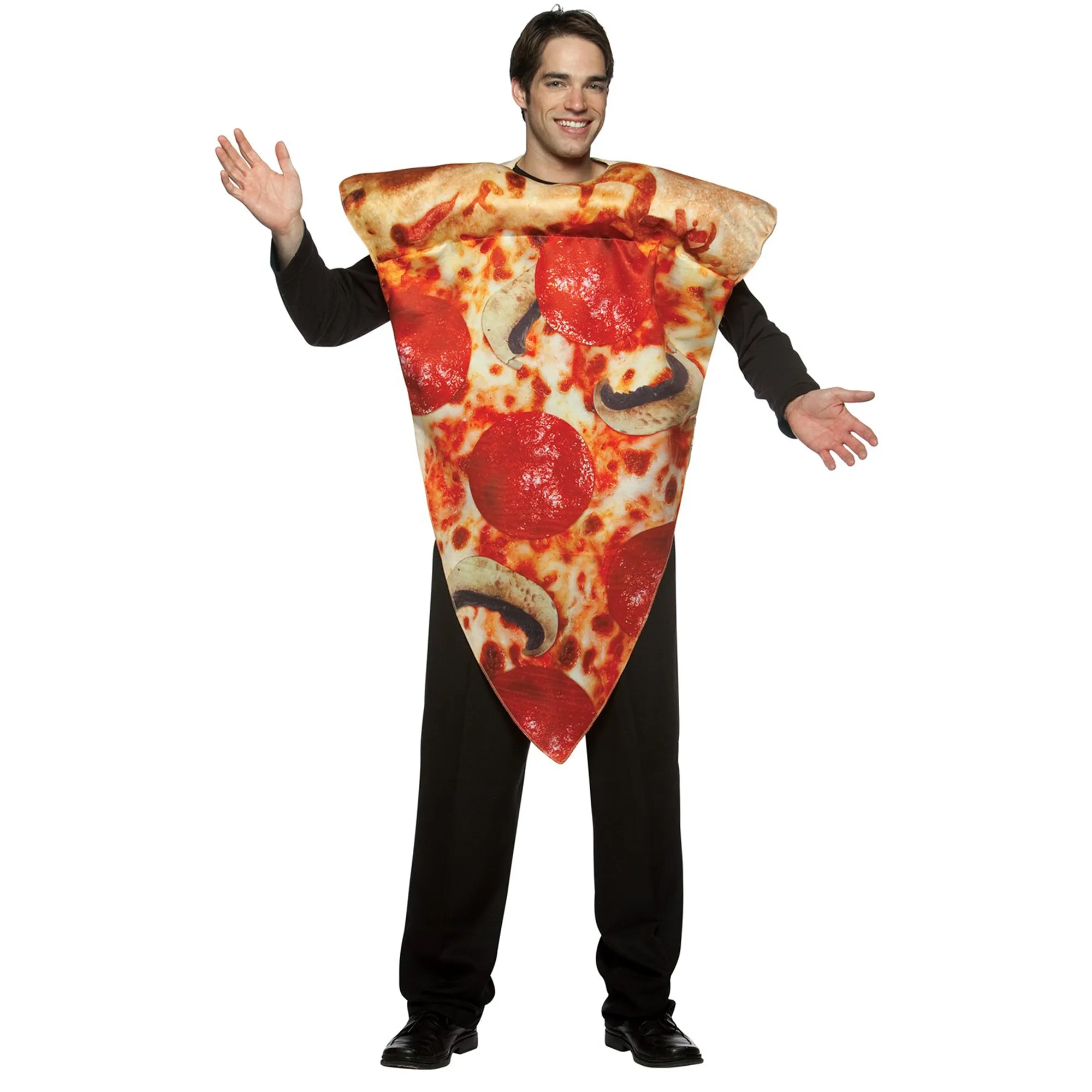 Get Real Pizza Slice Costume for Adults