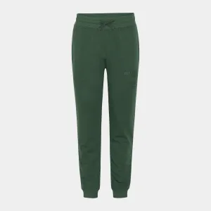 Grønne bambus sweatpants med logo