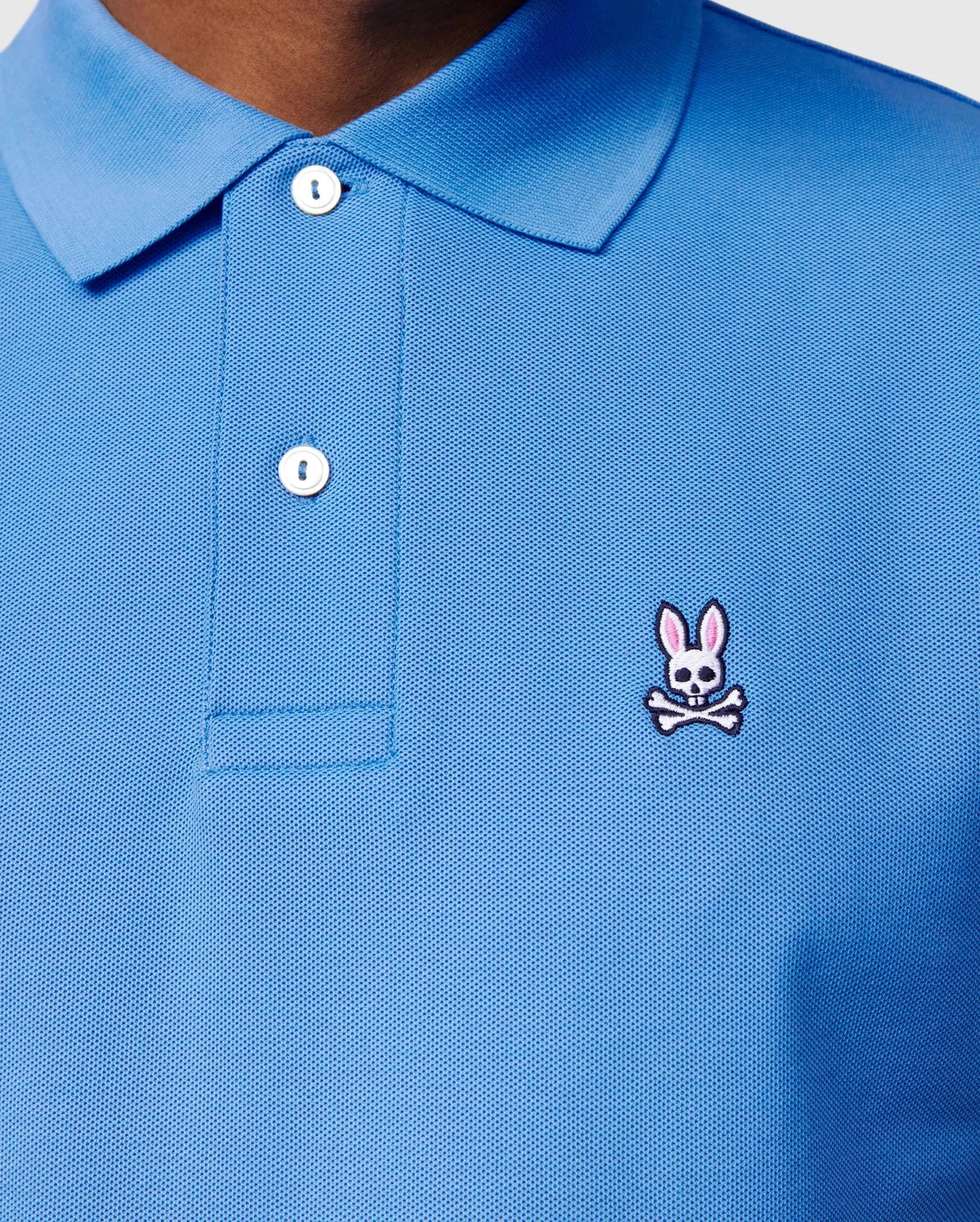 ID24311-Psycho Bunny Marina Blue Classic Polo
