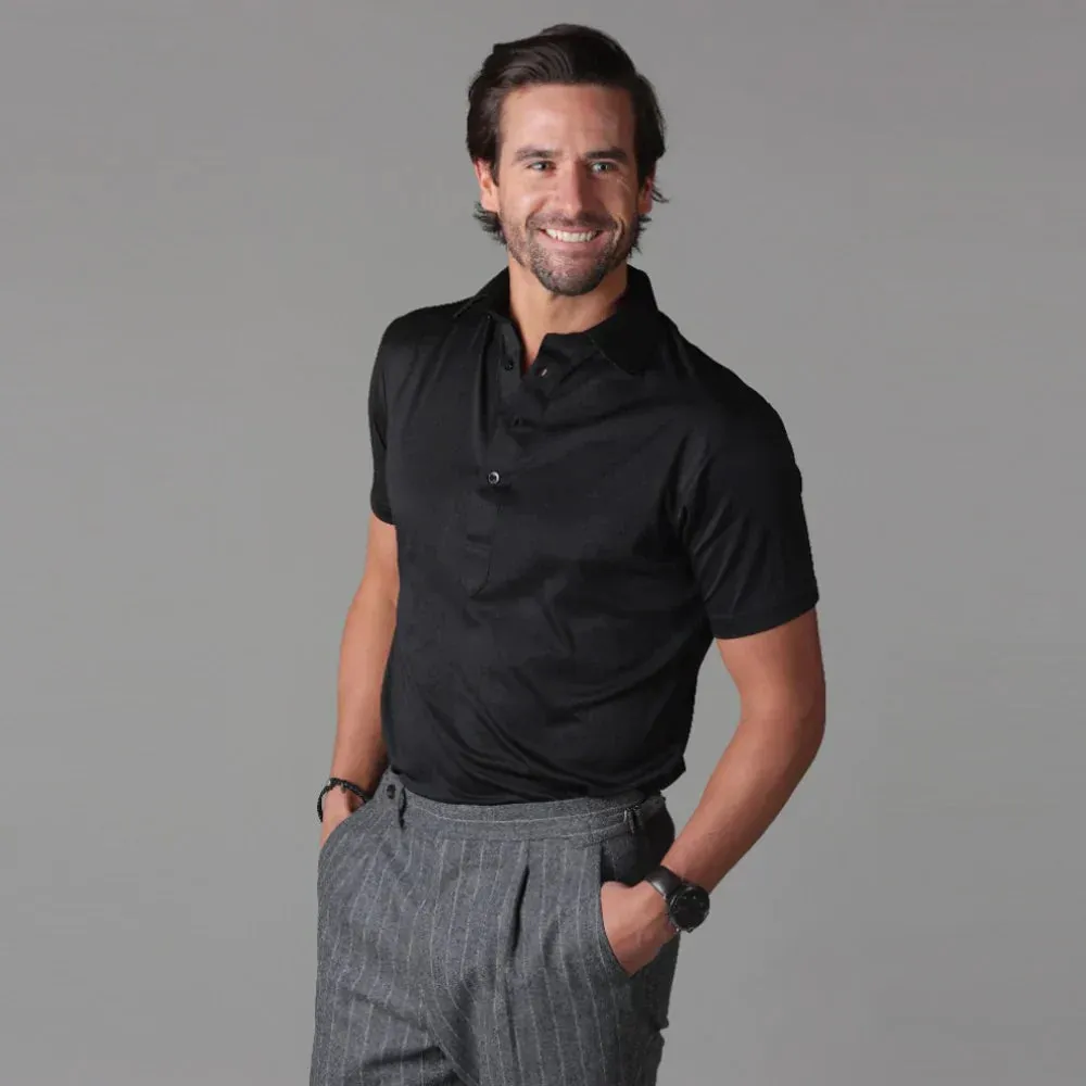 Men's Classic Polo with Structured Collar
