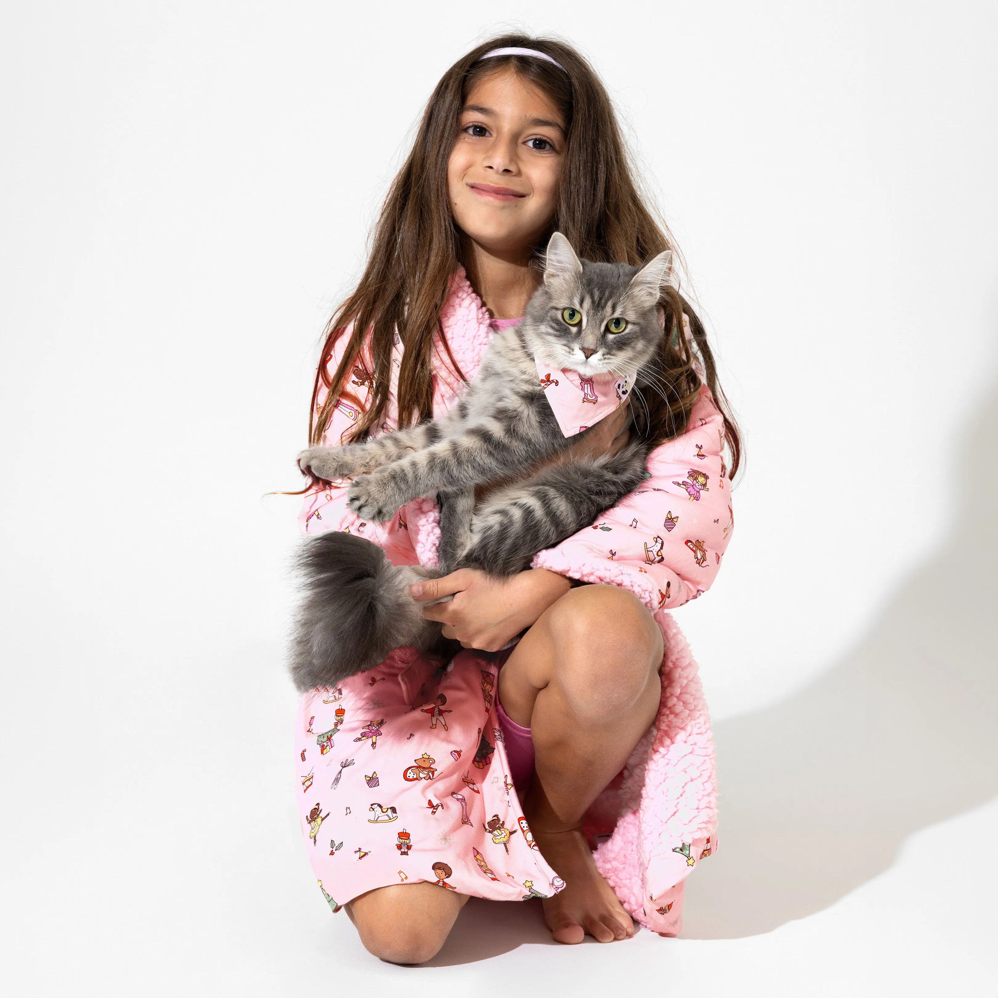 Milk & Cookies Bamboo Matching Pet Bandana