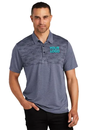 OGIO Gravitate Customized Polos, Navy Heather
