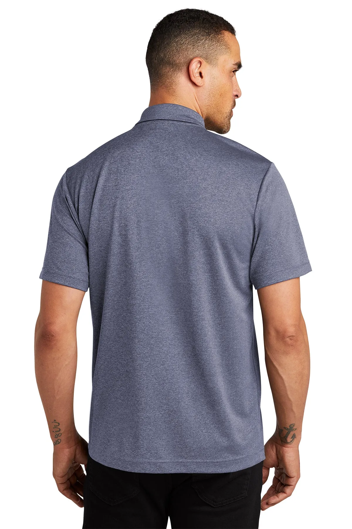OGIO Gravitate Customized Polos, Navy Heather
