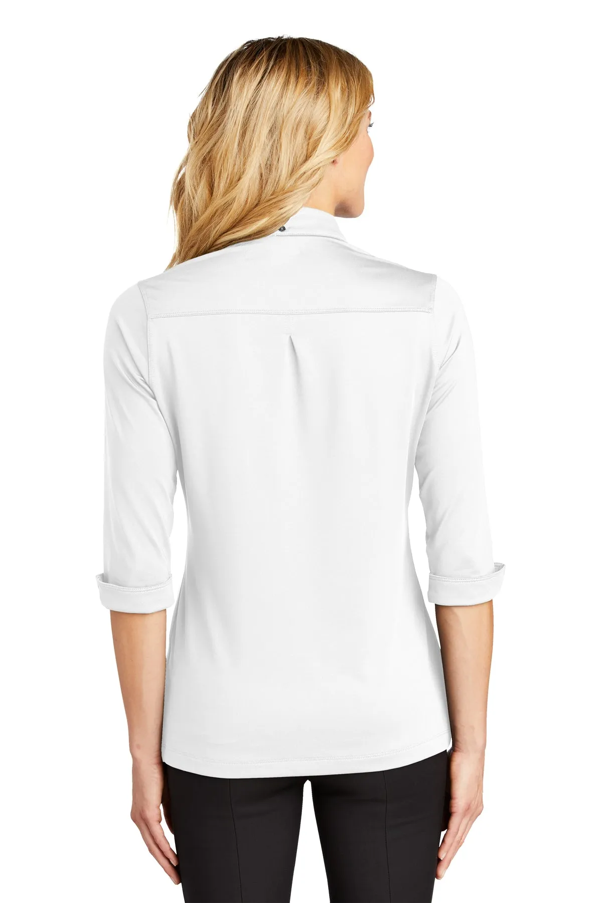 OGIO Ladies Gauge Customized Polos, White