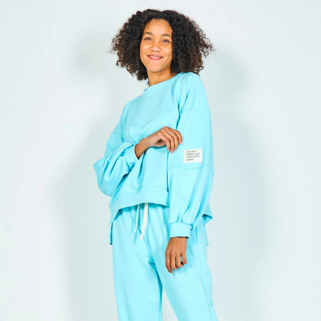 Oversized sweater and jogger pants wholesale