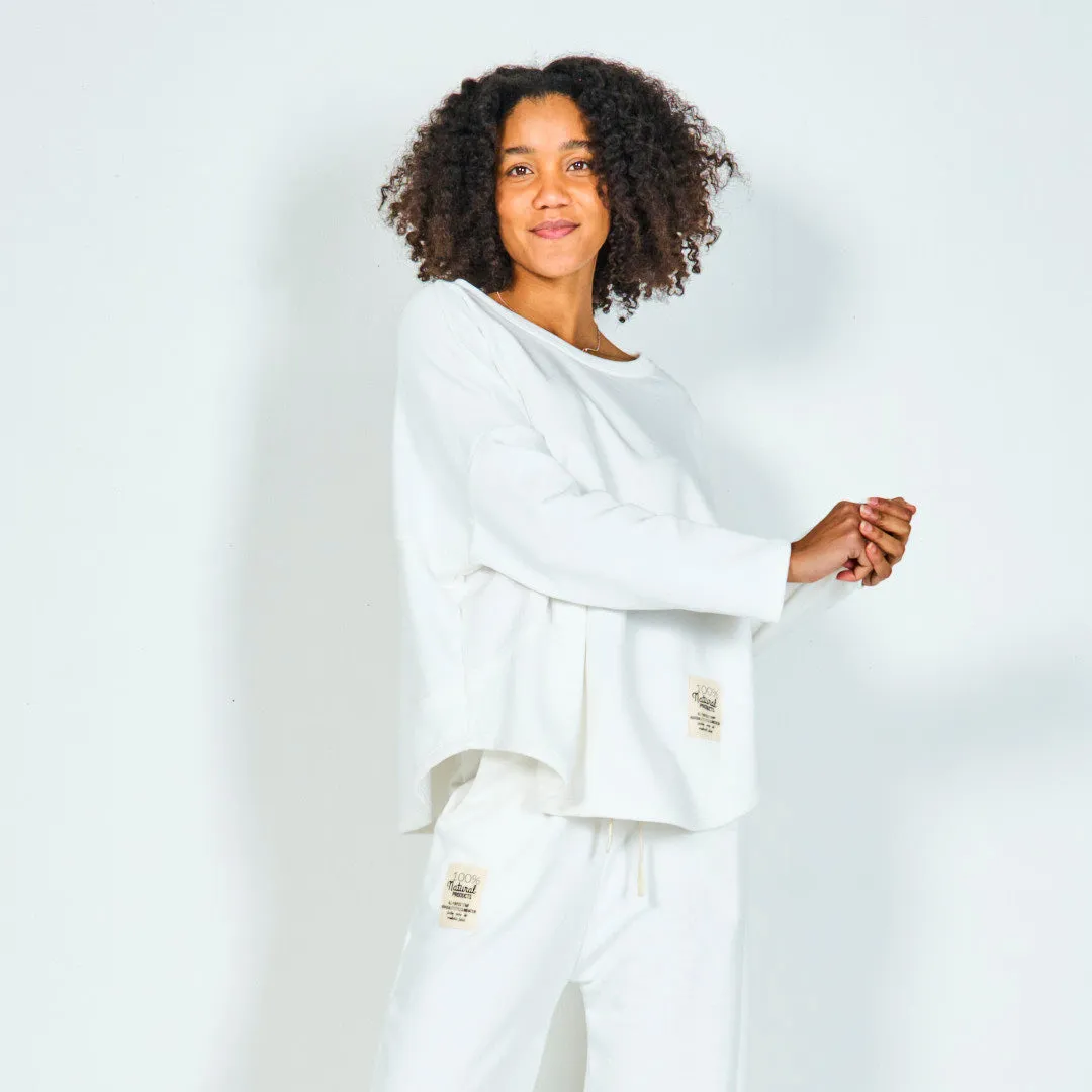 Oversized sweater and jogger pants wholesale