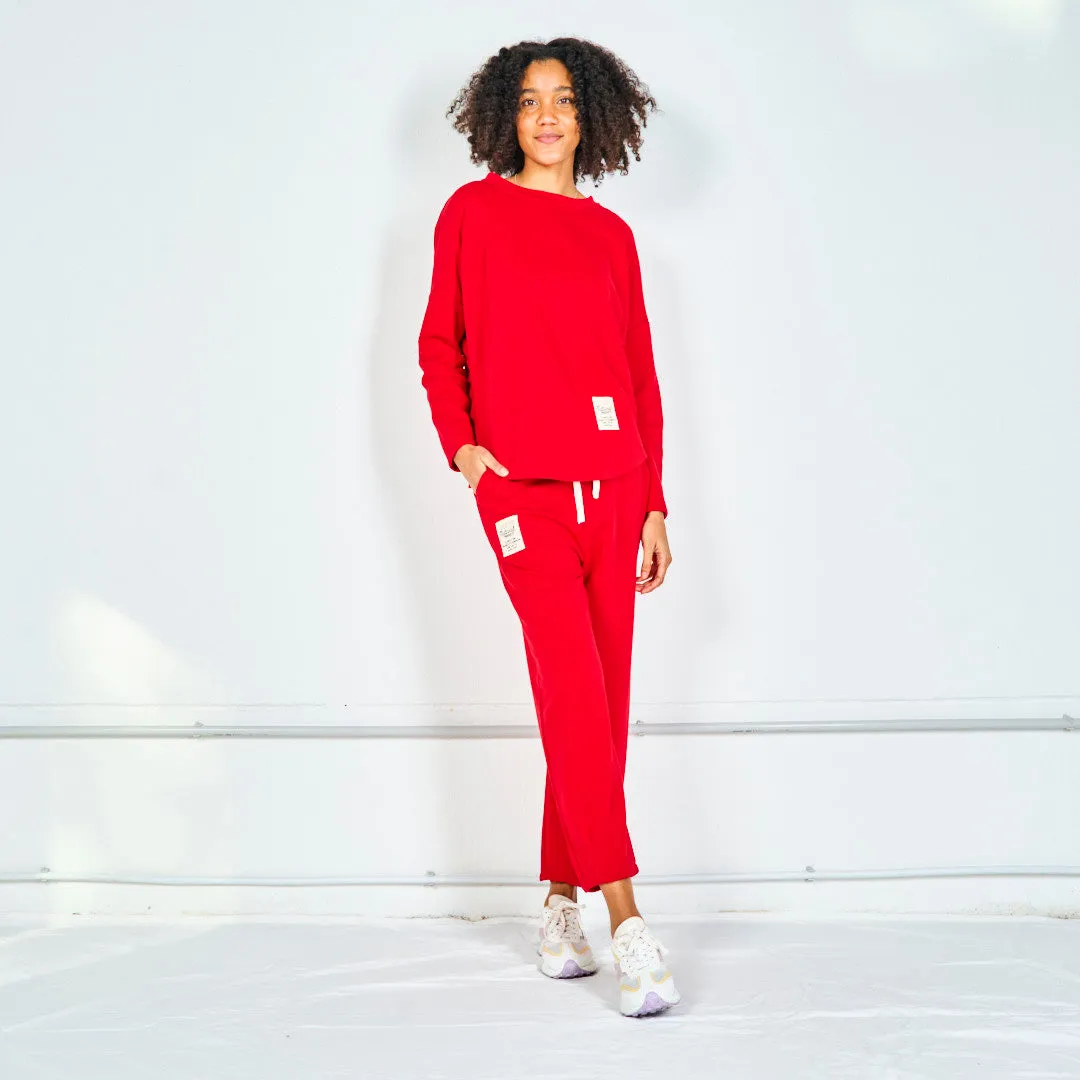 Oversized sweater and jogger pants wholesale