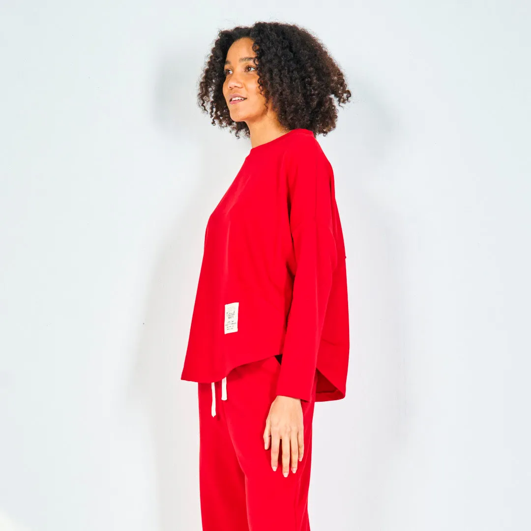 Oversized sweater and jogger pants wholesale