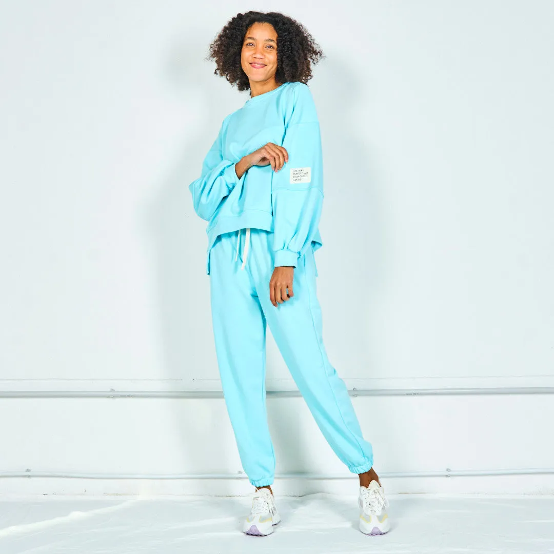 Oversized sweater and jogger pants wholesale