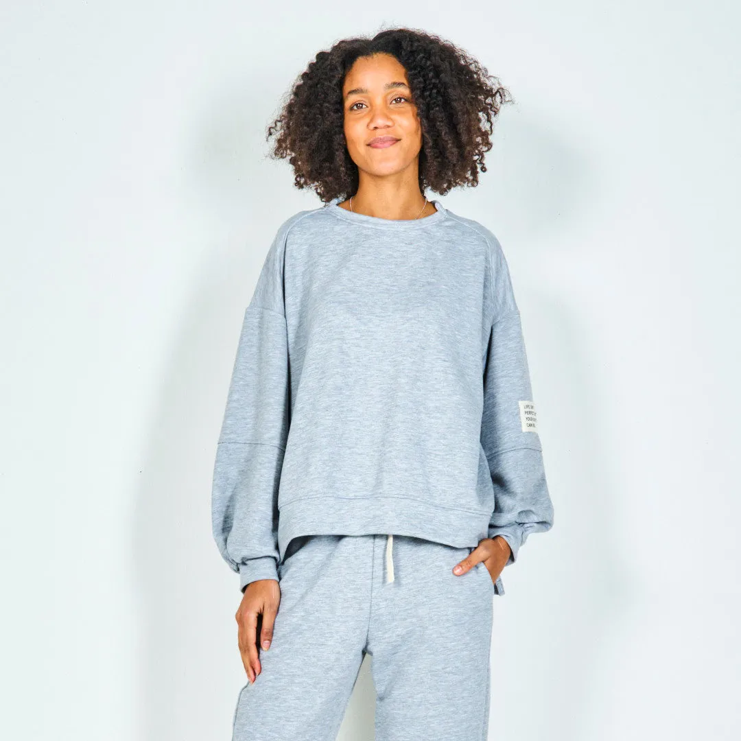 Oversized sweater and jogger pants wholesale