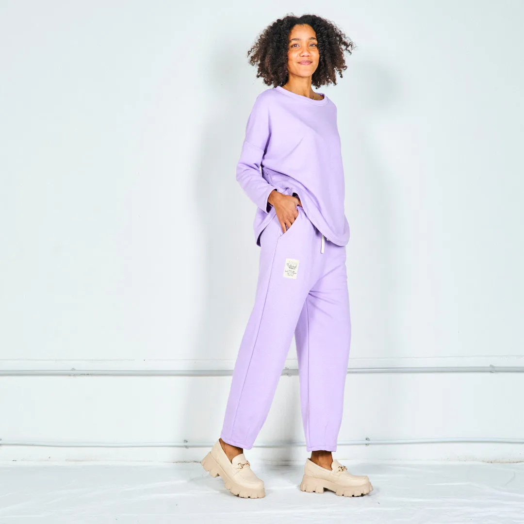 Oversized sweater and jogger pants wholesale