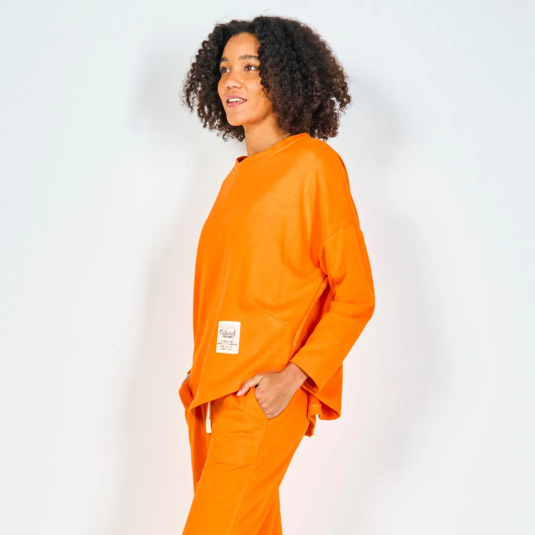 Oversized sweater and jogger pants wholesale