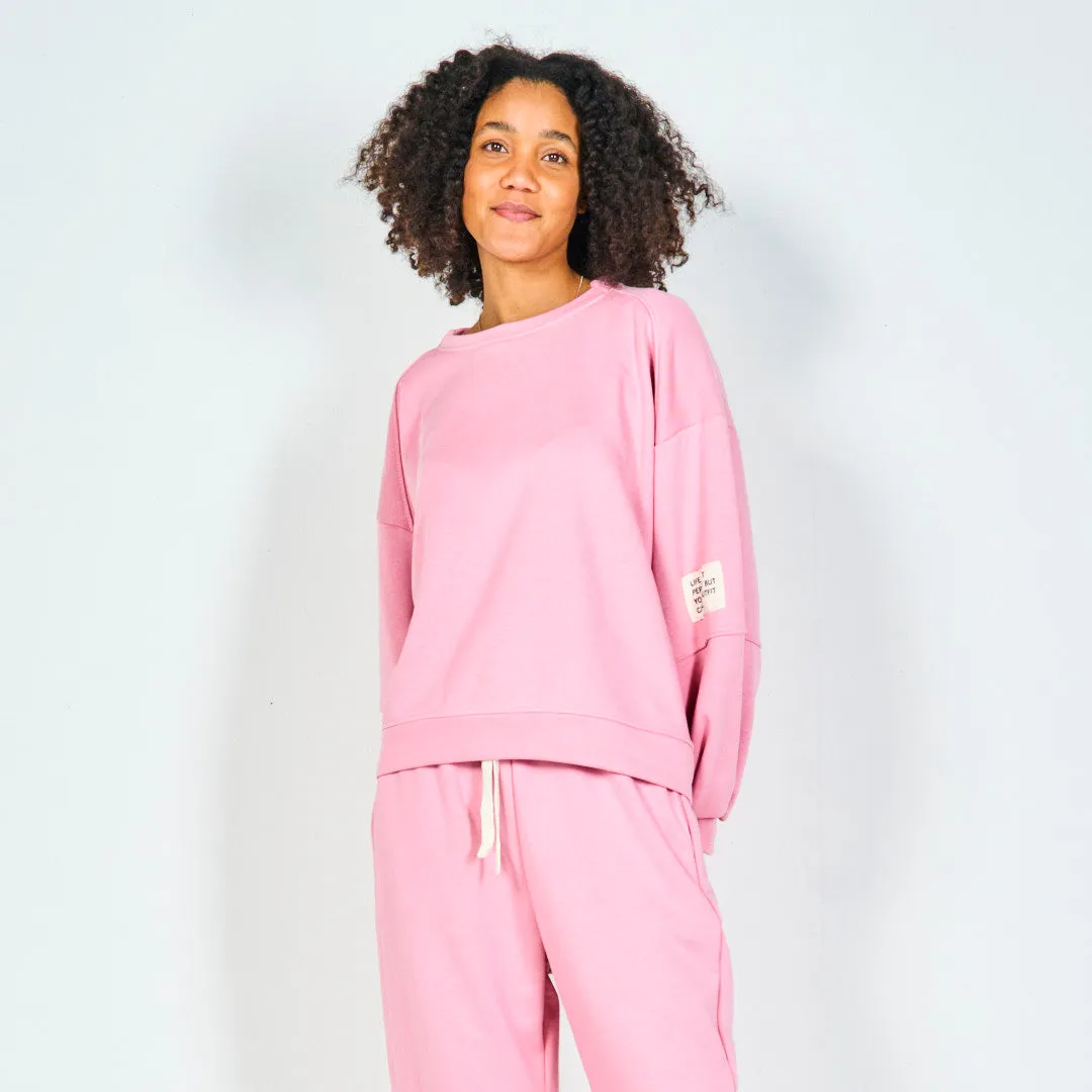Oversized sweater and jogger pants wholesale