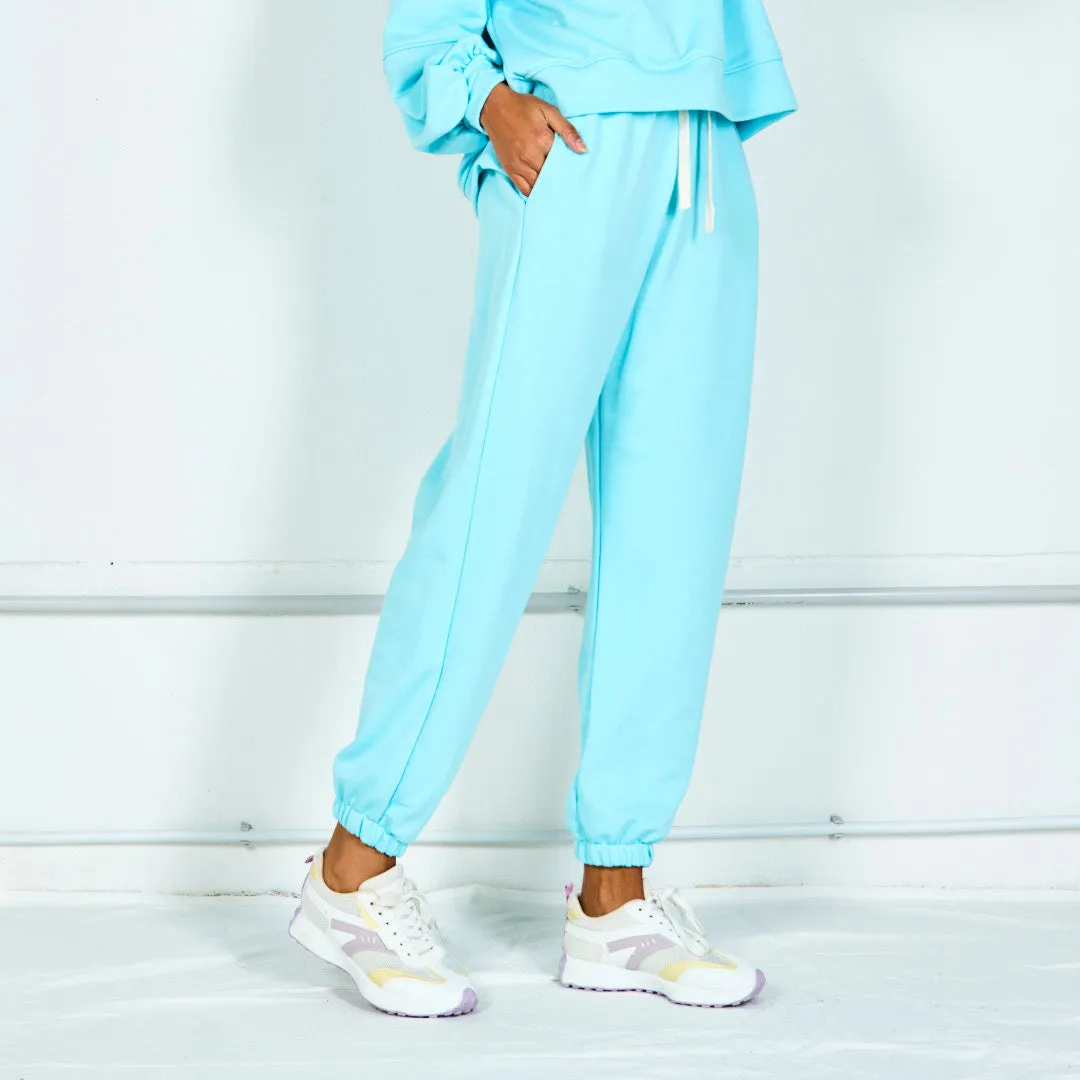 Oversized sweater and jogger pants wholesale