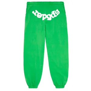 Sp5der Web Green Sweatpants