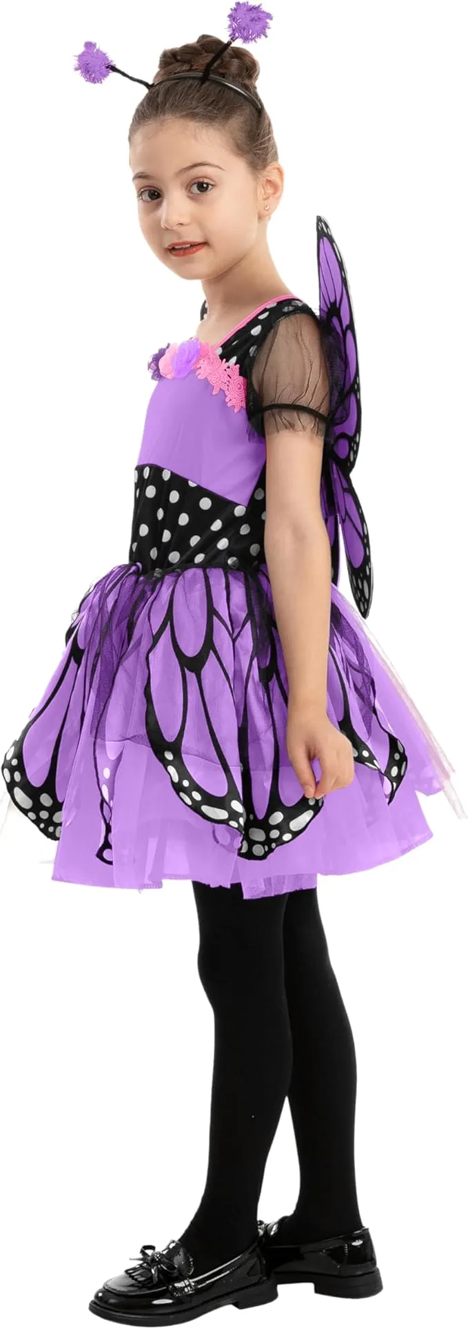 Spooktacular Creations Child Girl Butterfly Costume, Purple
