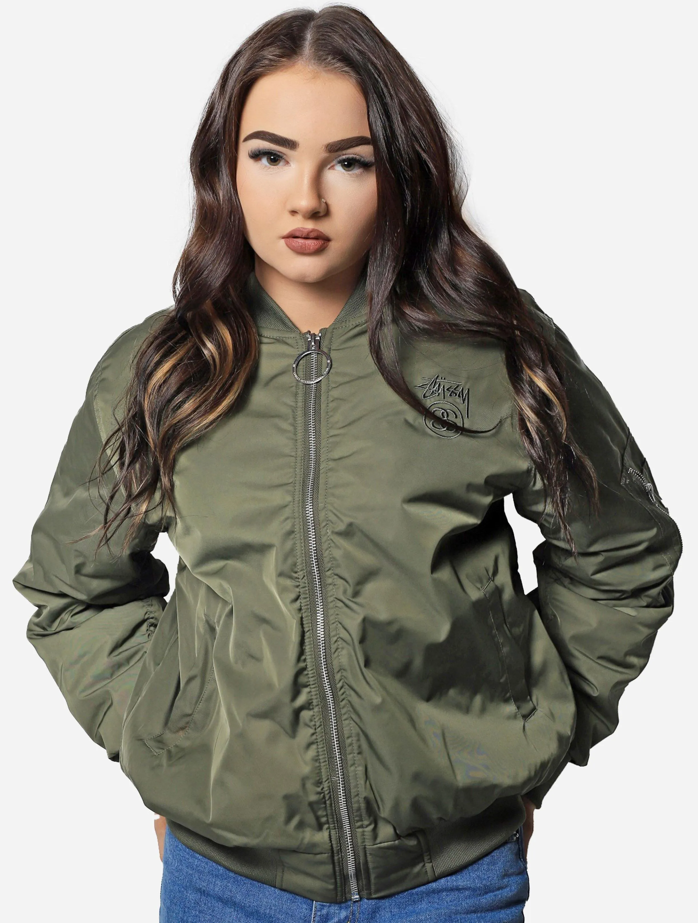 Stussy Stock Bomber Jacket