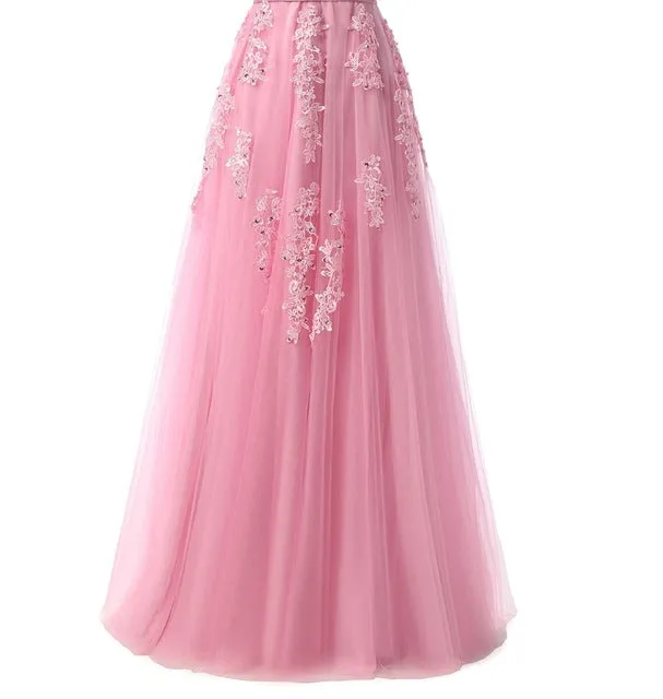 The Bride Banquet Sexy V-neck Half Sleeves Party Dress