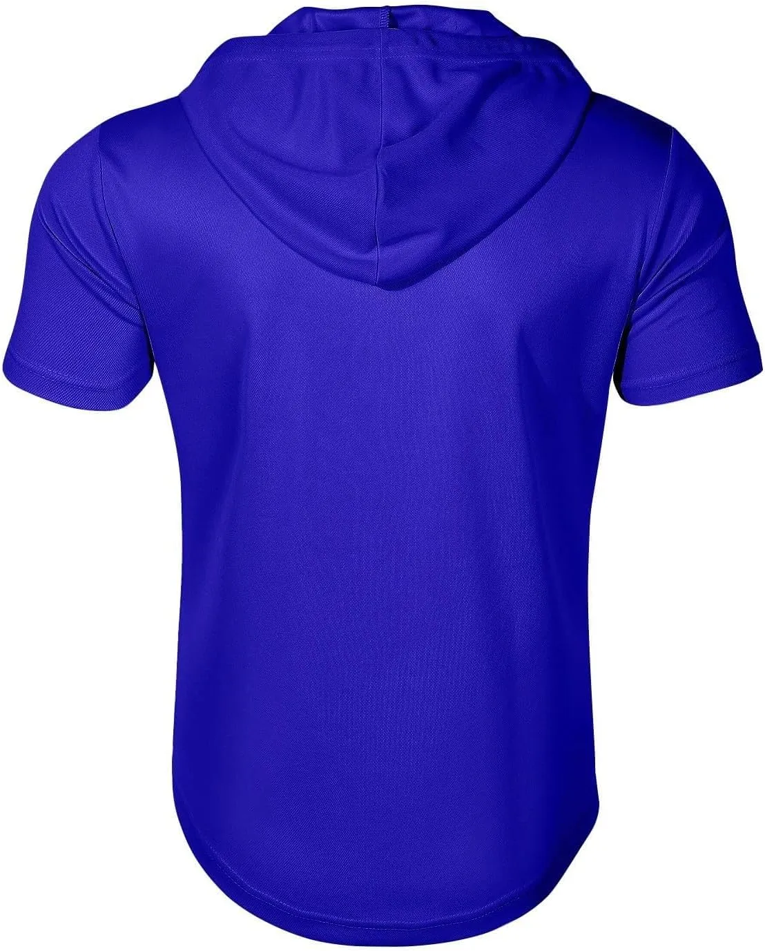 Workout Hoodies for Men Zip Up Short Sleeve Slim Fit Pocket Casual Tshirts Pullover Summer Gym Training Muscle Tees