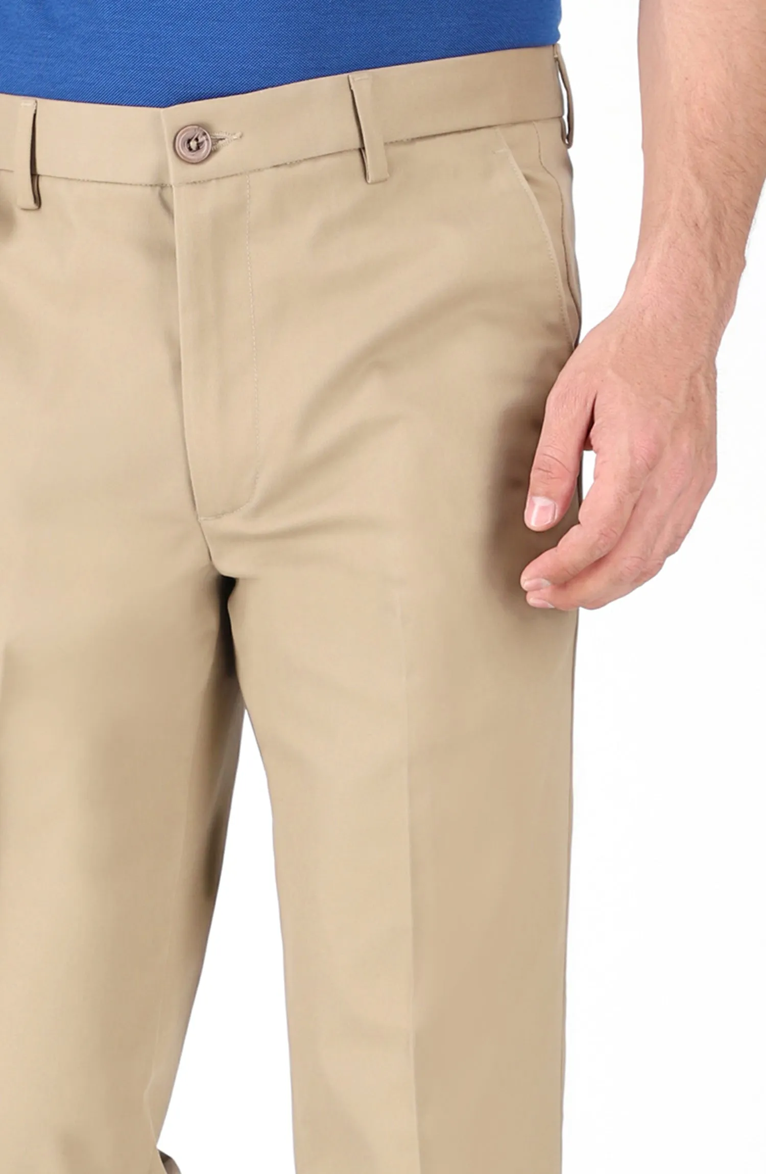 Wrinkle Free Pant Khaki